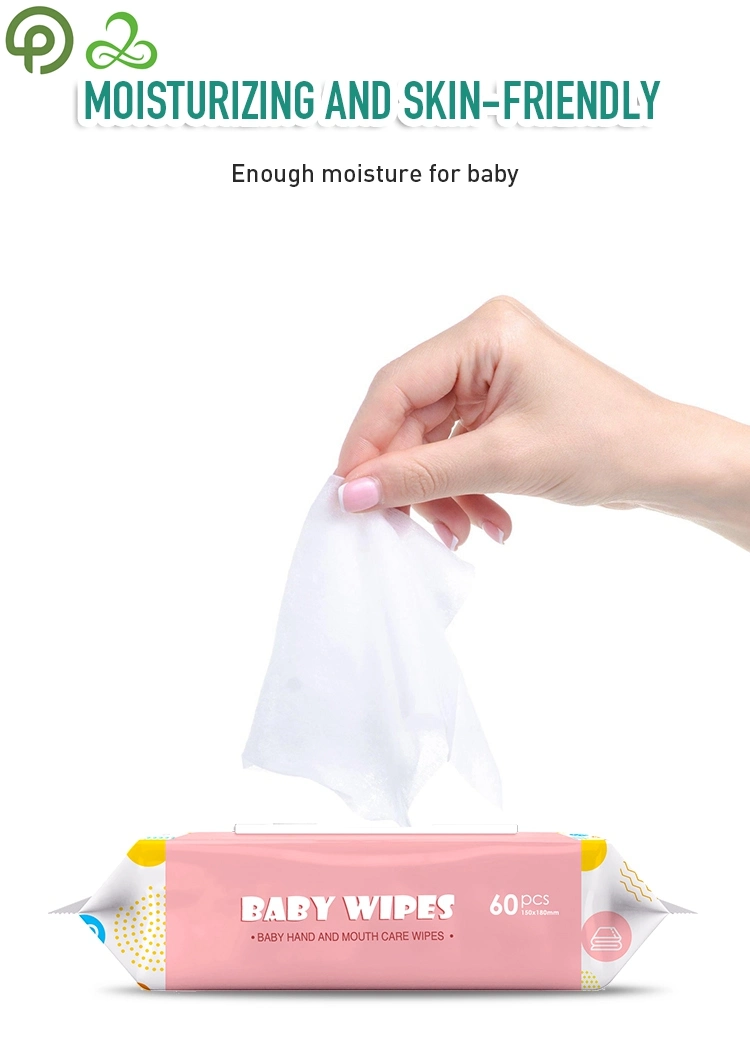 Soft Organic Skin Care Cleaning Baby Wet Wipes