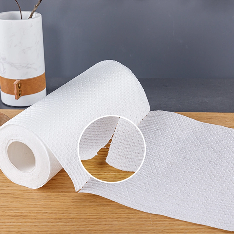 Eco-Friendly Washable Disposable Kitchen Wipes Polyester Viscose Non-Woven Wipes