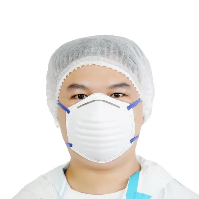 Respirador descartável FF1 FFP2 Meia máscara de filtragem de partículas para proteção pessoal dos trabalhadores